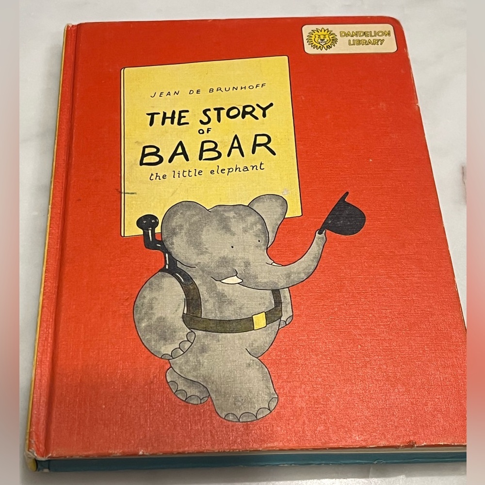 Vintage Dandelion Library Book – The Story of Babar & Heidi – 1960 Edition - Picture 2 of 15